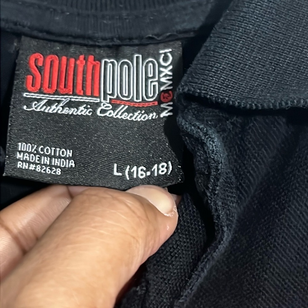 Southpole boy’s polo shirt. Striped. Size Large (16-18) - Picture 4 of 6